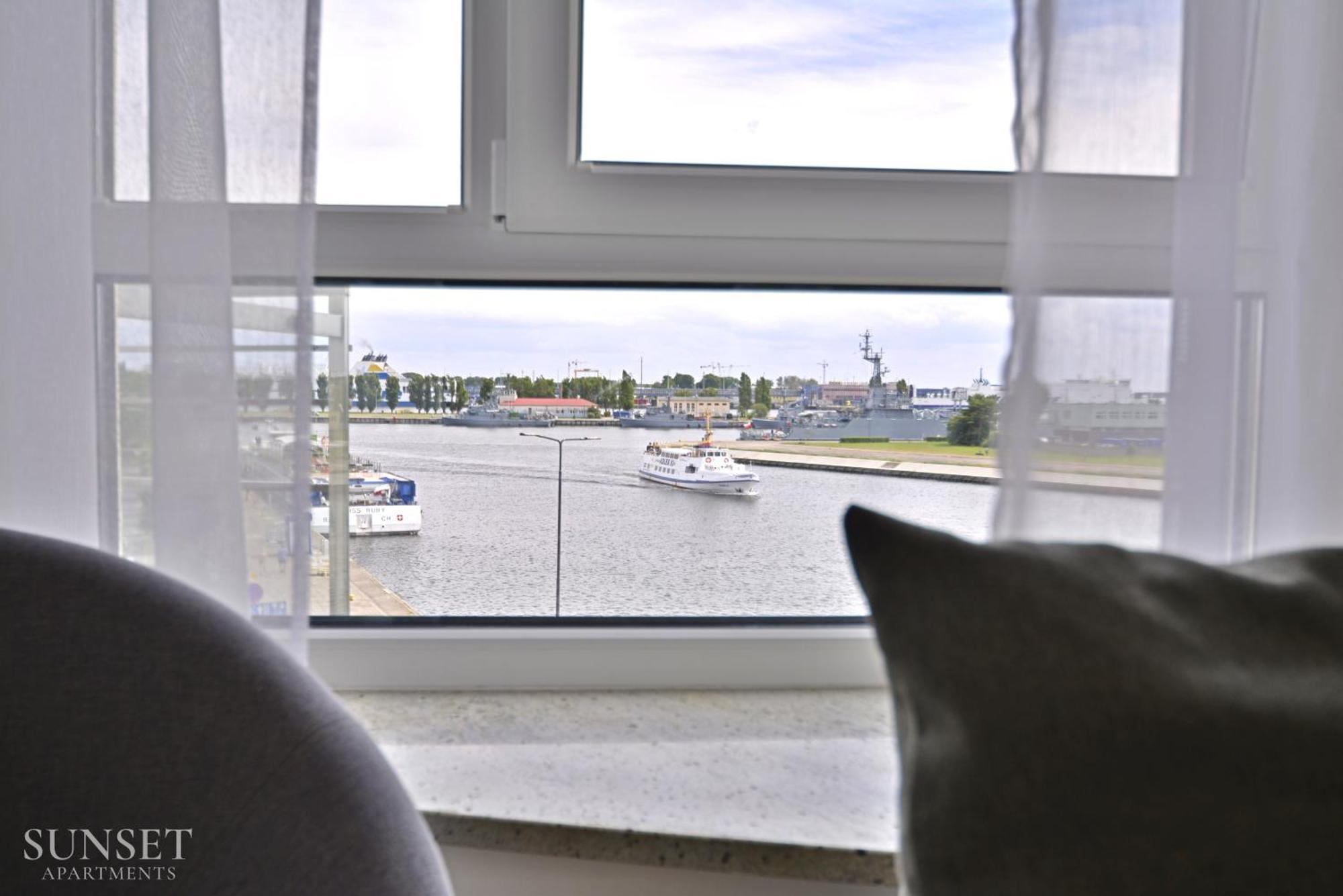 Sunset Apartments - Villa Concha - Parking - Widok Na Port! Świnoujście Extérieur photo